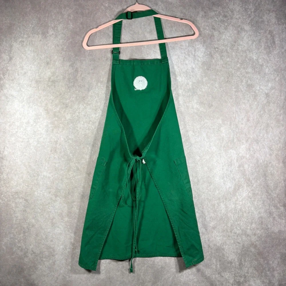 Starbucks Apron Unisex OS Green Barista Uniform Siren Logo Pockets Work Cosplay
